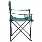 Рыбацкий складной стул «Рыбак 2» (со спинкой и подстаканником)